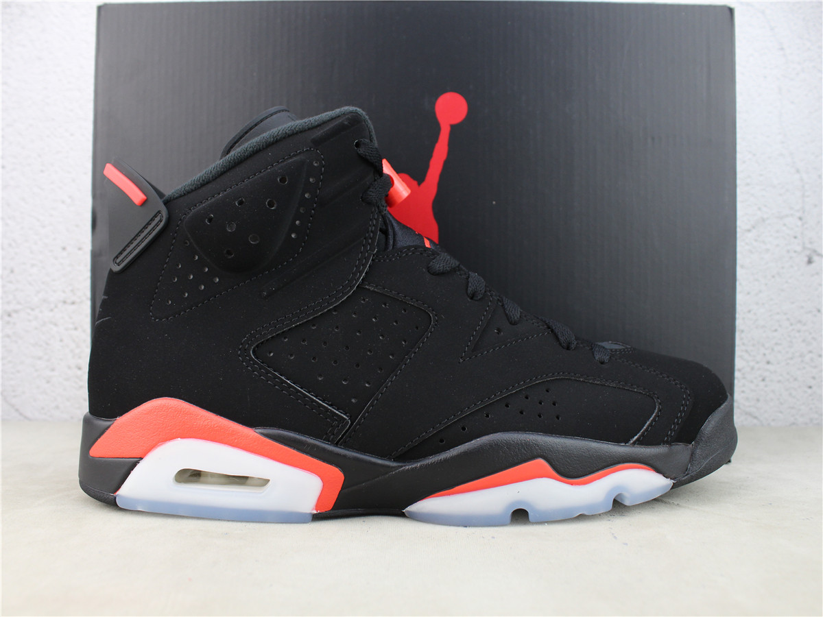 LJR Batch Air Jordan 6 Retro Black Infrared 384664 060